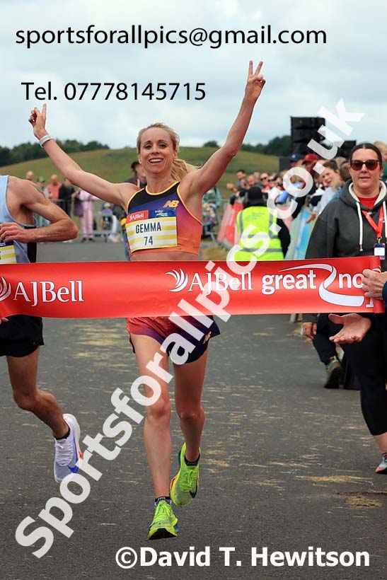 The 2024 Great North 10k Road Race, Newcastle.  Photo: David T. Hewitson/Sports for All Pics